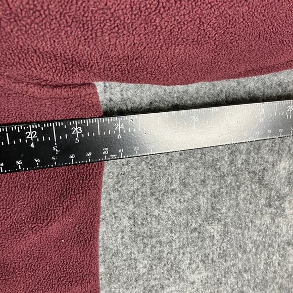 Bass Pro Shops Jacket Mens Size XL Maroon Full Zip Fleece Outdoor Casual Warm - Picture 3 of 8